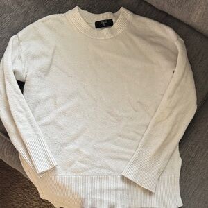 Womens White Sweater